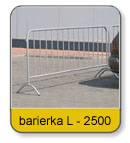 barierka przestawna L-2500 mm